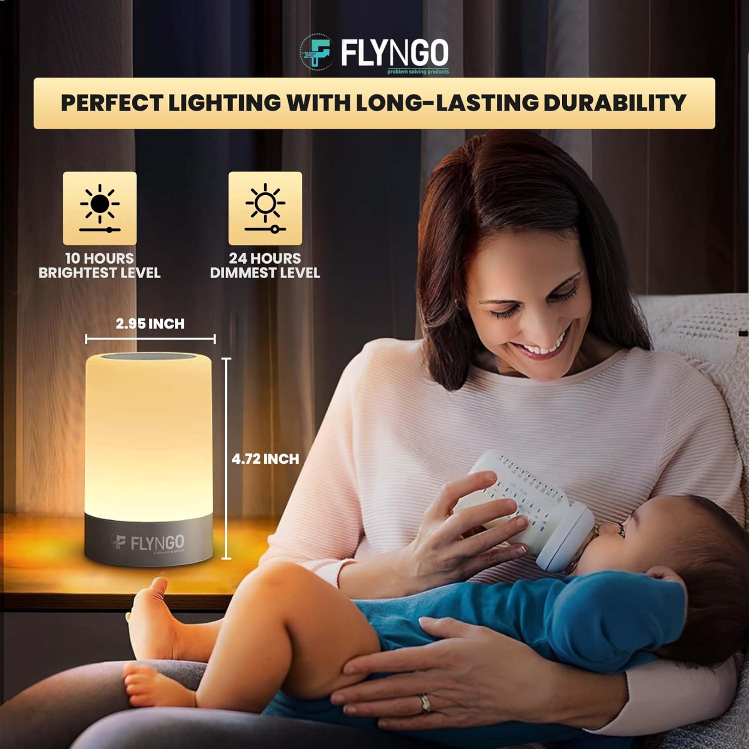 Touch Control LED Night Light Table Lamp