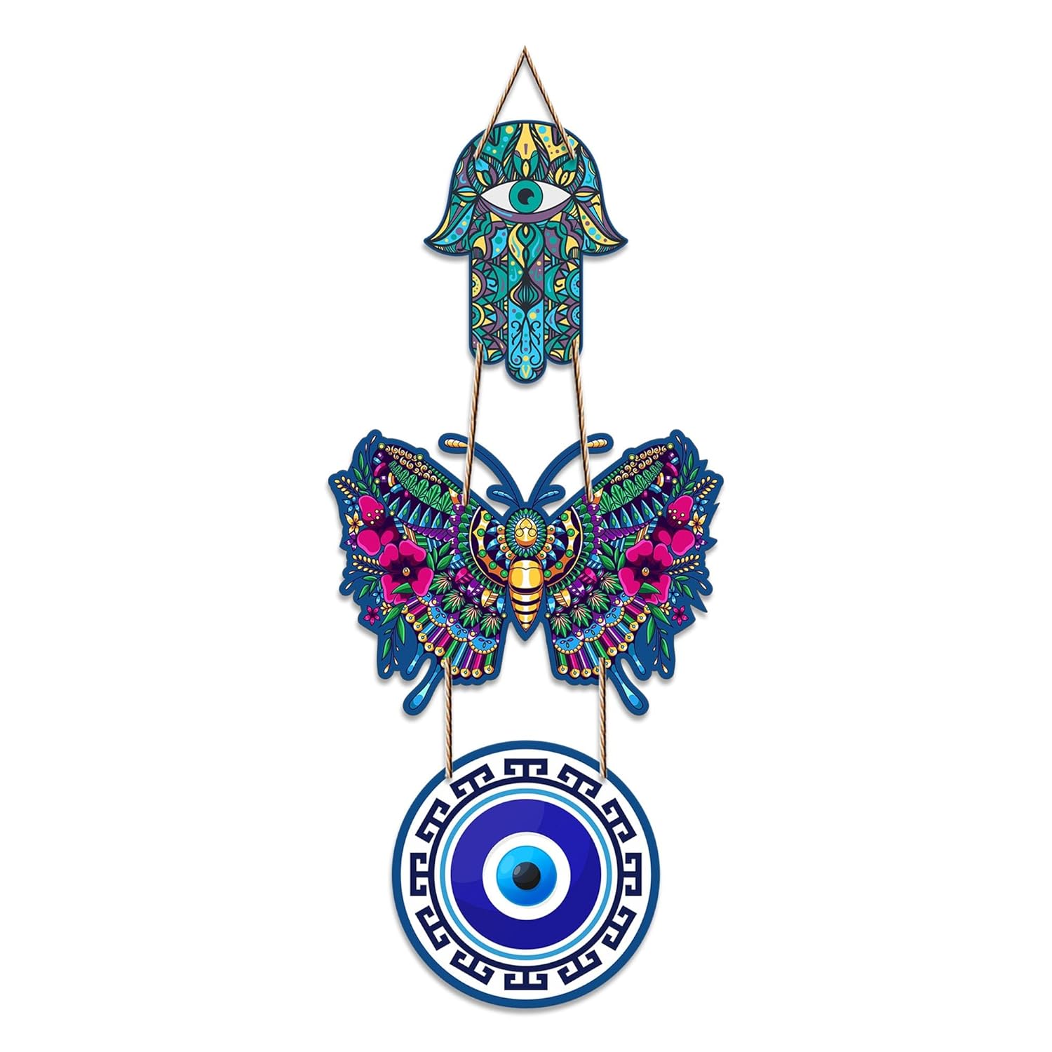 Hamsa Hand Decoration  Wall Hanging