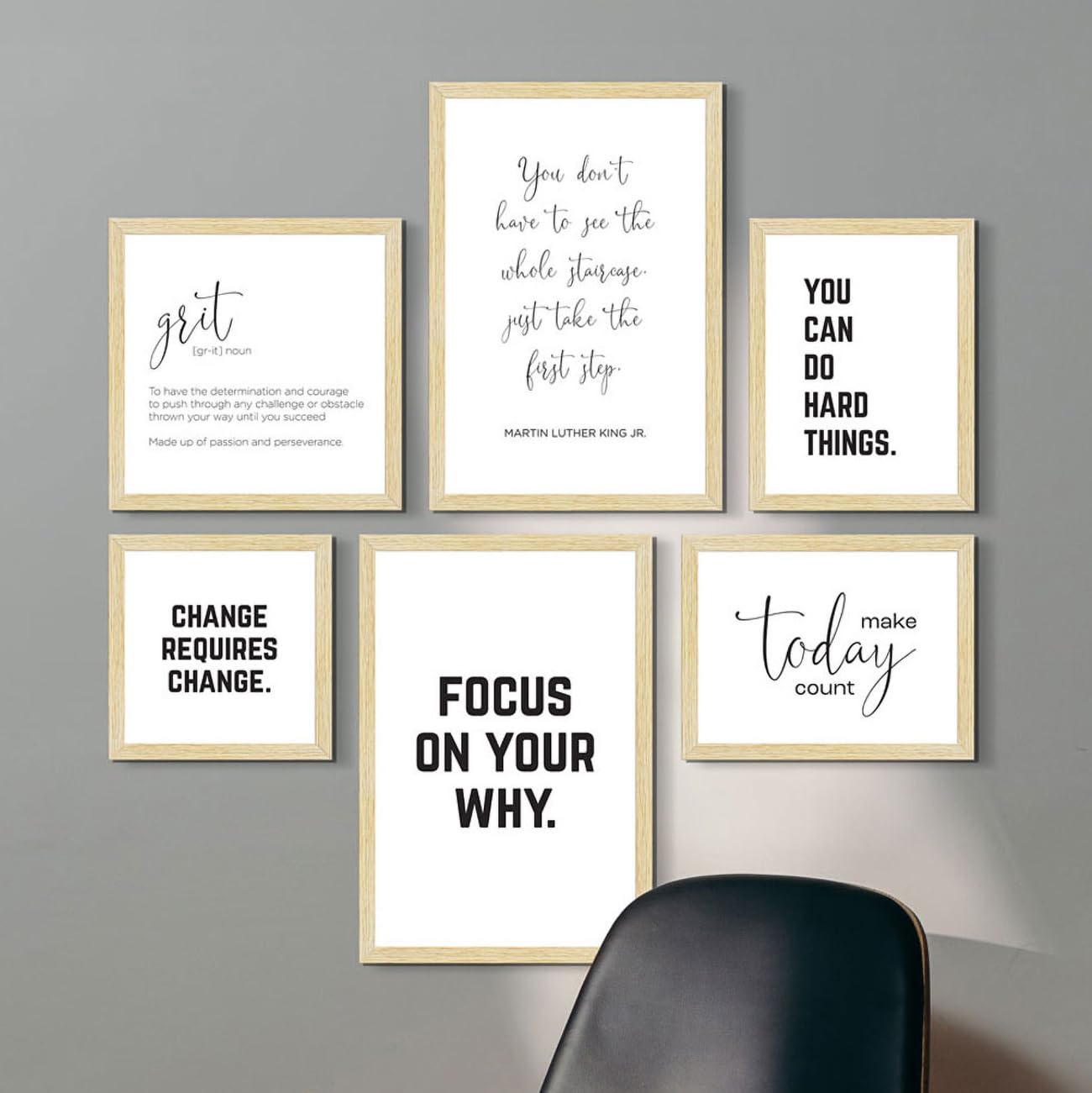 Motivational Quote Wall Hanging