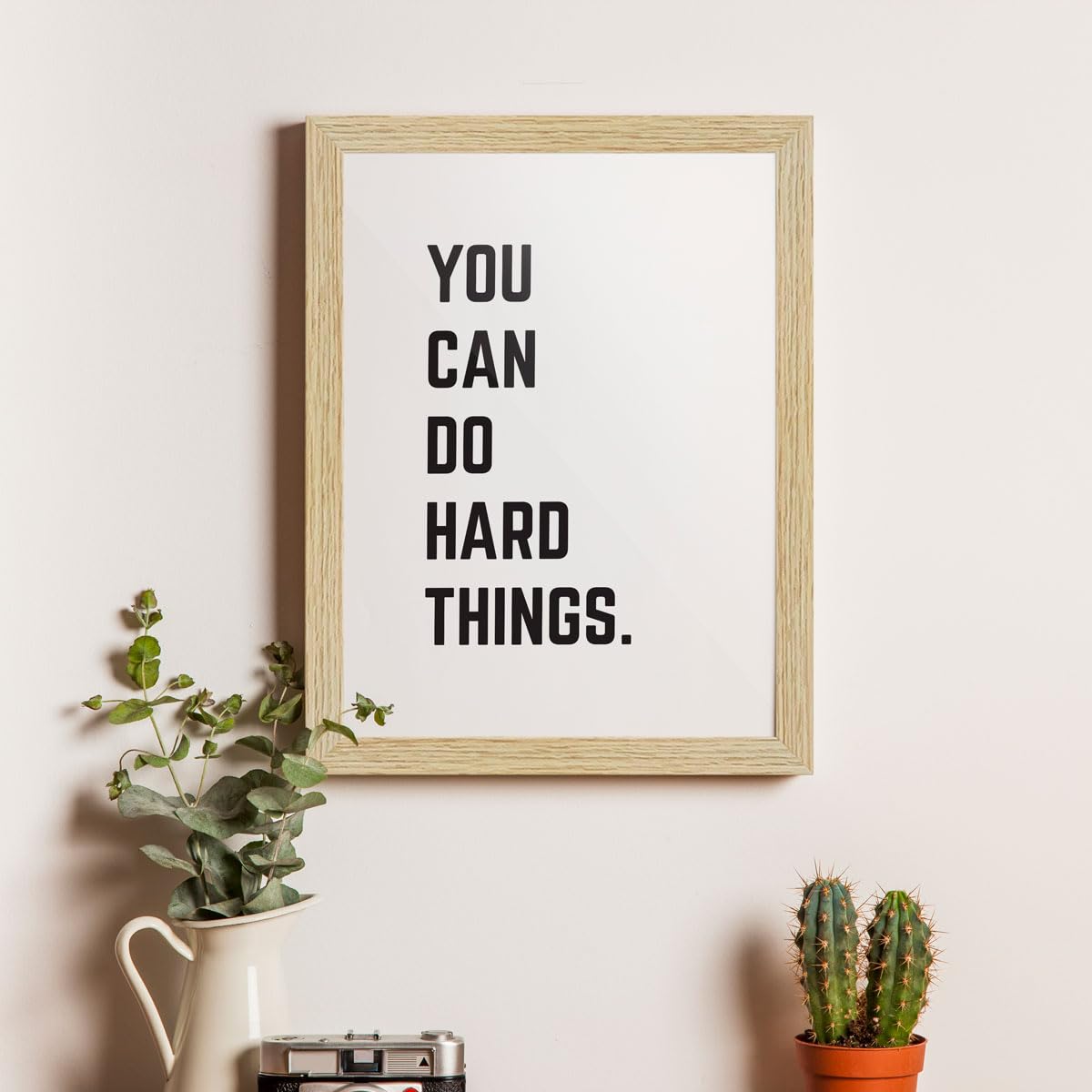 Motivational Quote Wall Hanging