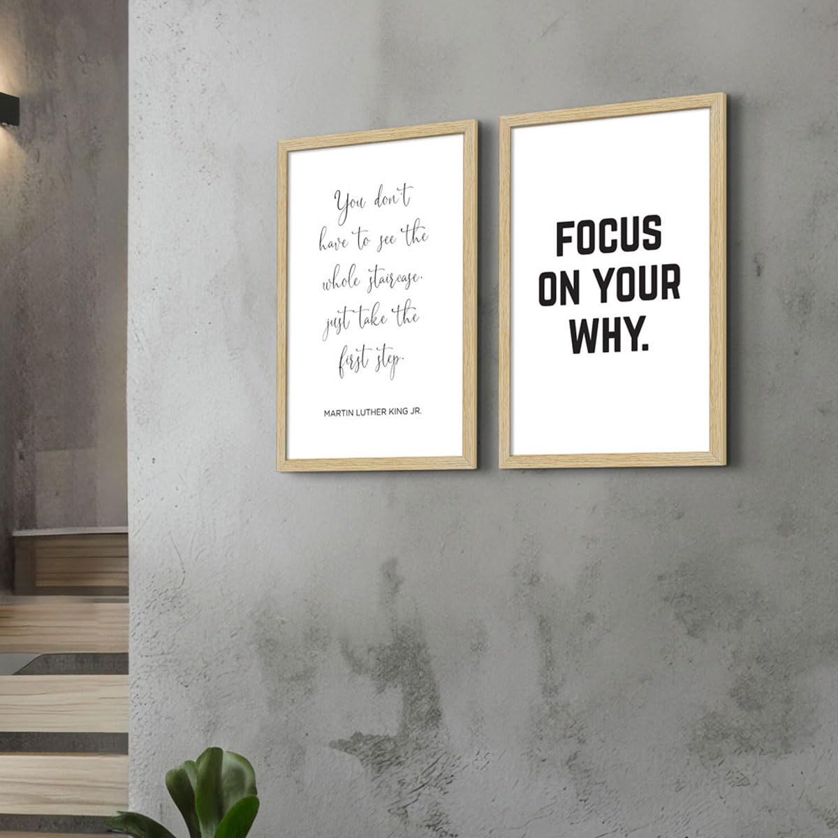 Motivational Quote Wall Hanging