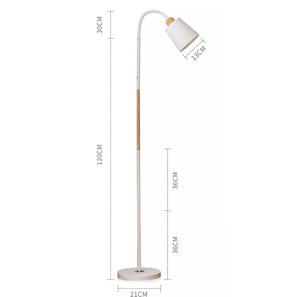 Black Metal Nod Modern Minimalism LED Light