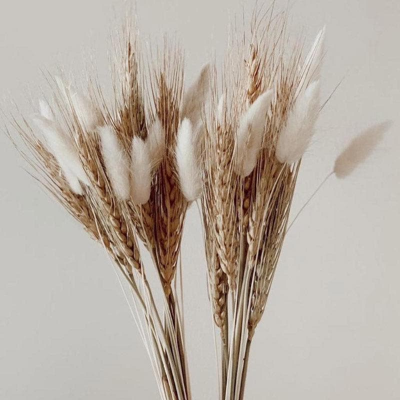 Faux Wheat Grass And Bunny Tails Bunch