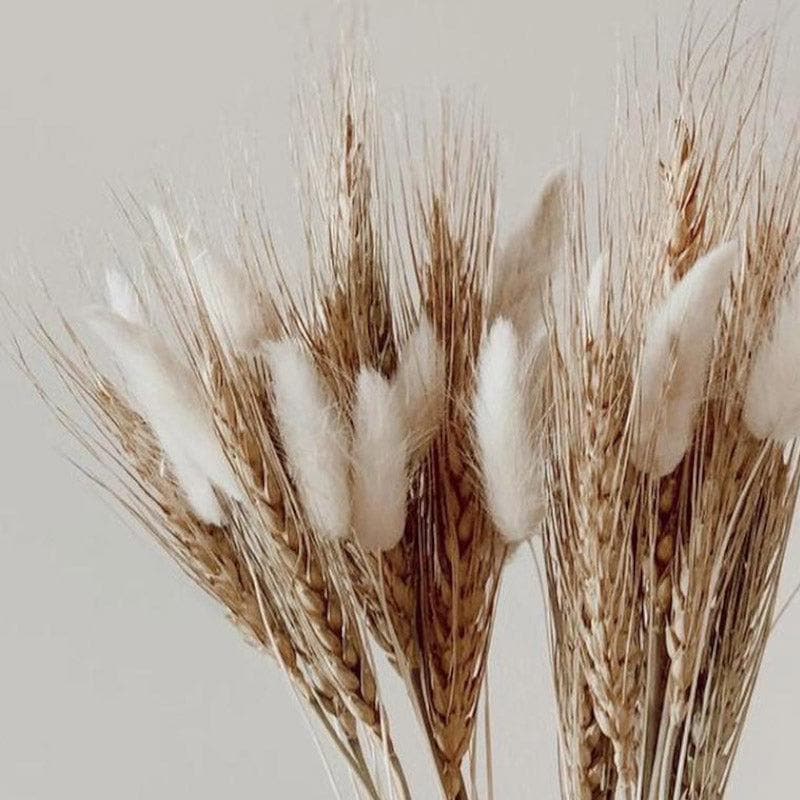 Faux Wheat Grass And Bunny Tails Bunch