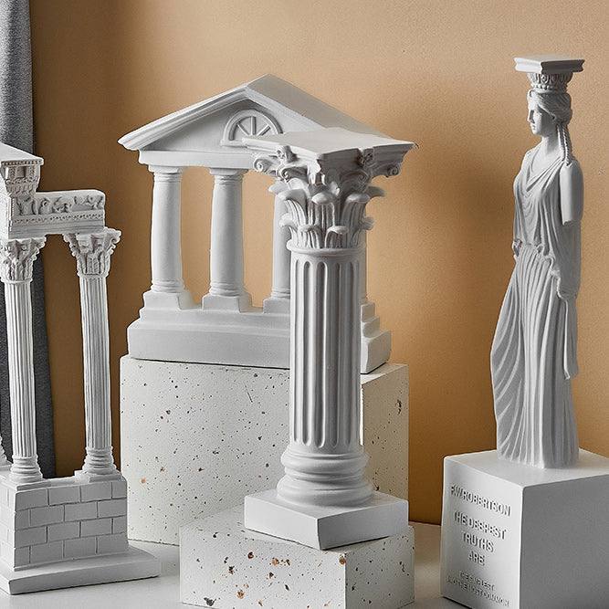 Greek Column Decorative Sculpture Large