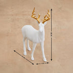 Magnus Set of 2 Polyresin Reindeer Figurines