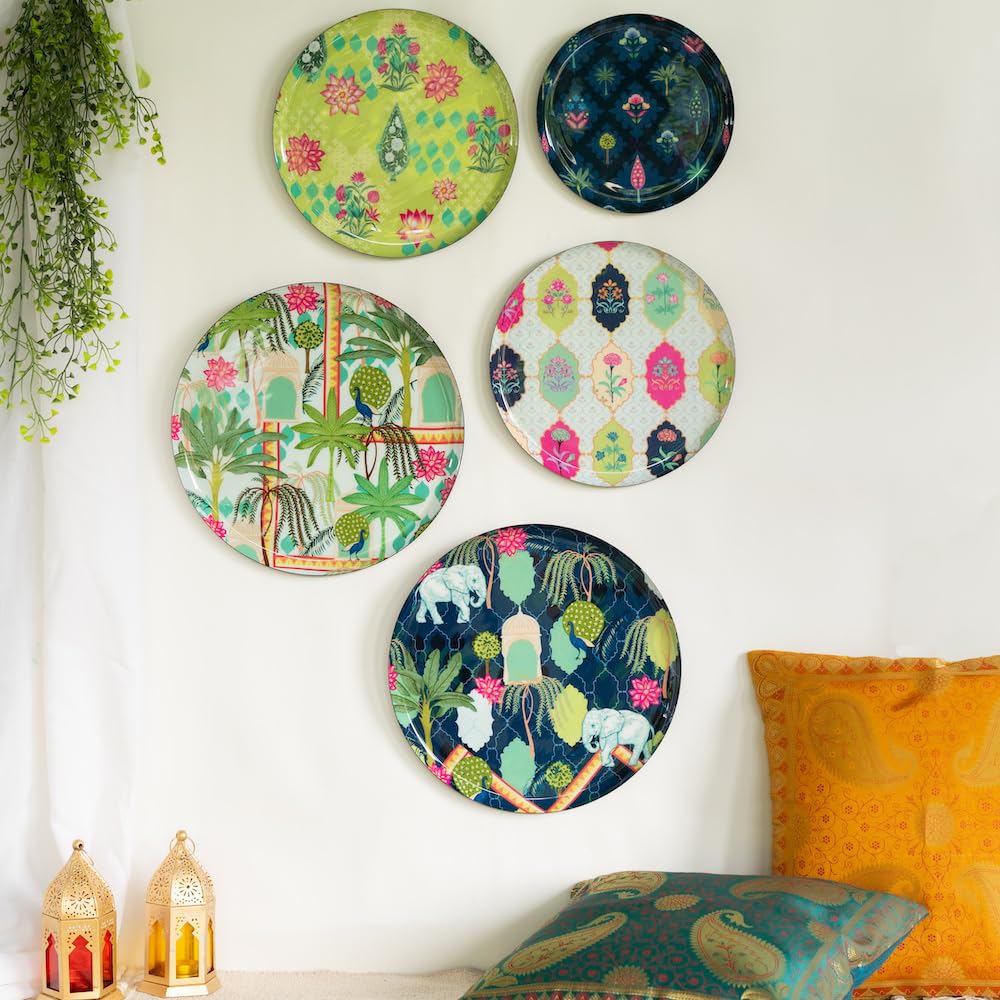 Warli Wall Plates for Home Decoration