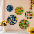 Warli Wall Plates for Home Decoration