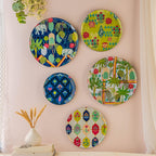 Warli Wall Plates for Home Decoration