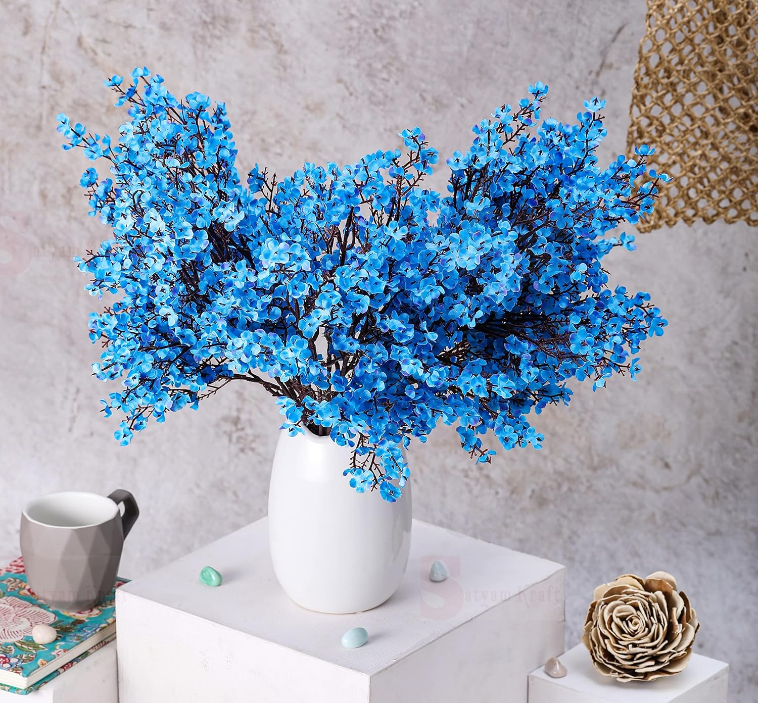 1 Bunch Artificial Baby’s Breath Gypsophila Flowers