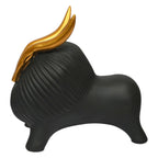Golden Horned Yak Showpiece