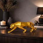 Jaguar Panther Statue Showpiece