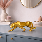 Jaguar Panther Statue Showpiece