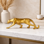 Jaguar Panther Statue Showpiece
