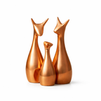 Lucky Deer Family Showpiece – Set of 3