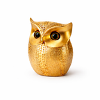 Modern Classy Lucky Owl Decorative Showpiece