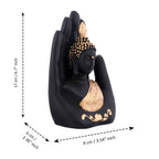 Golden Handcrafted Palm Buddha