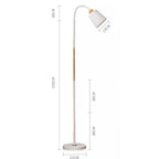 Black Metal Nod Modern Minimalism LED Light