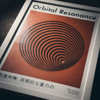 Orbital Resonance Art Print With Frame