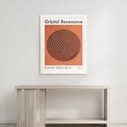 Orbital Resonance Art Print With Frame