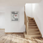 Overthinkers Inner Dialogues Art Print With Frame